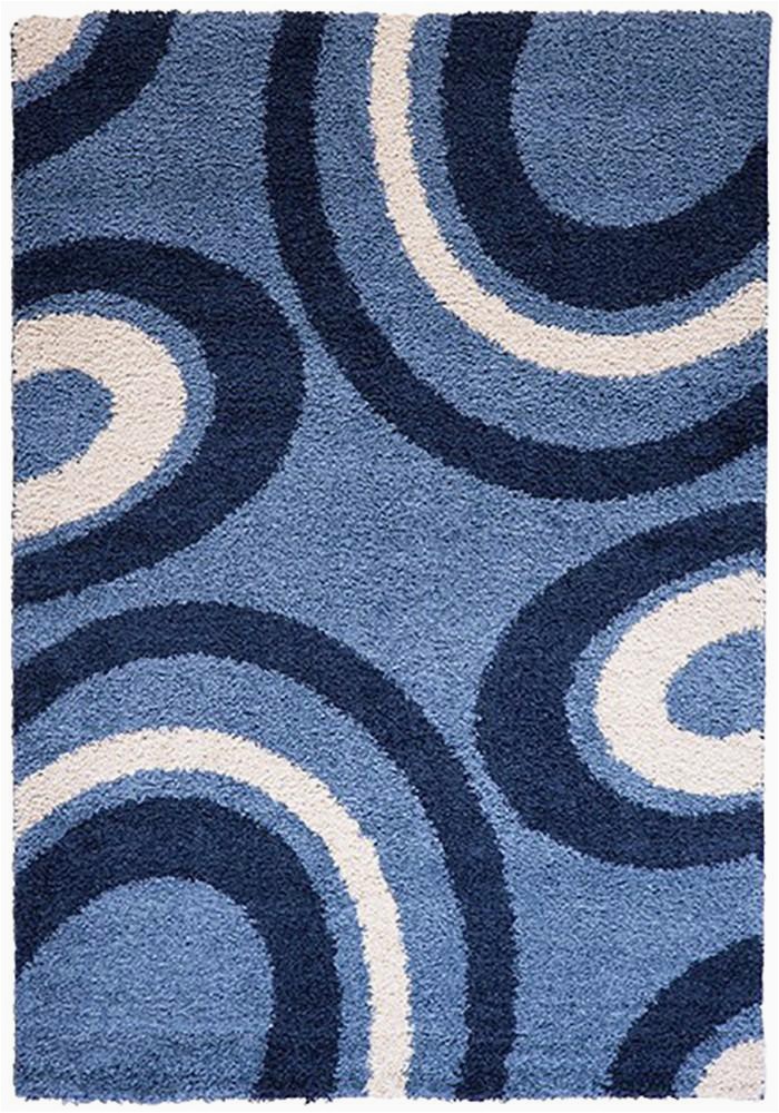 Extra Large Blue Rugs Cabana 882 Blue Extra Rug In Size 240cm X 340cm