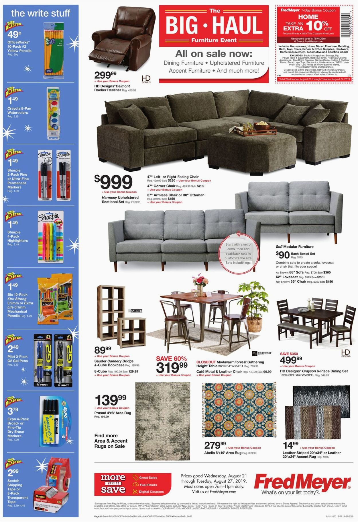 Fred Meyer area Rug Sale Fred Meyer Current Weekly Ad 08 21 08 27 2019 [10