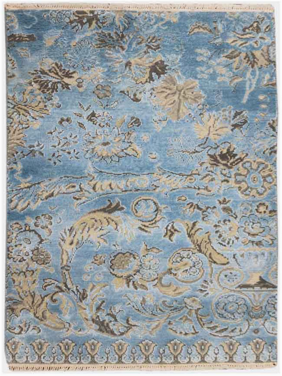 French Blue area Rugs Opa 38 French Blue