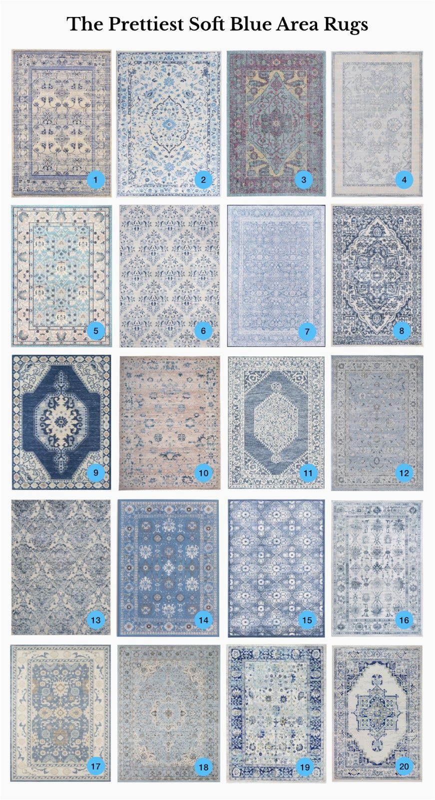 French Blue area Rugs Rambling Renovators Caitlin Wilson Rug Look for Less