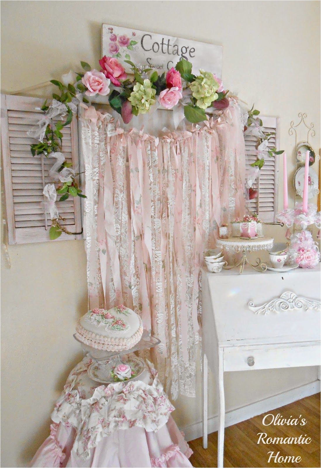 Home Decorators Collection Ethereal area Rug Shabby Chic Rag Garlands