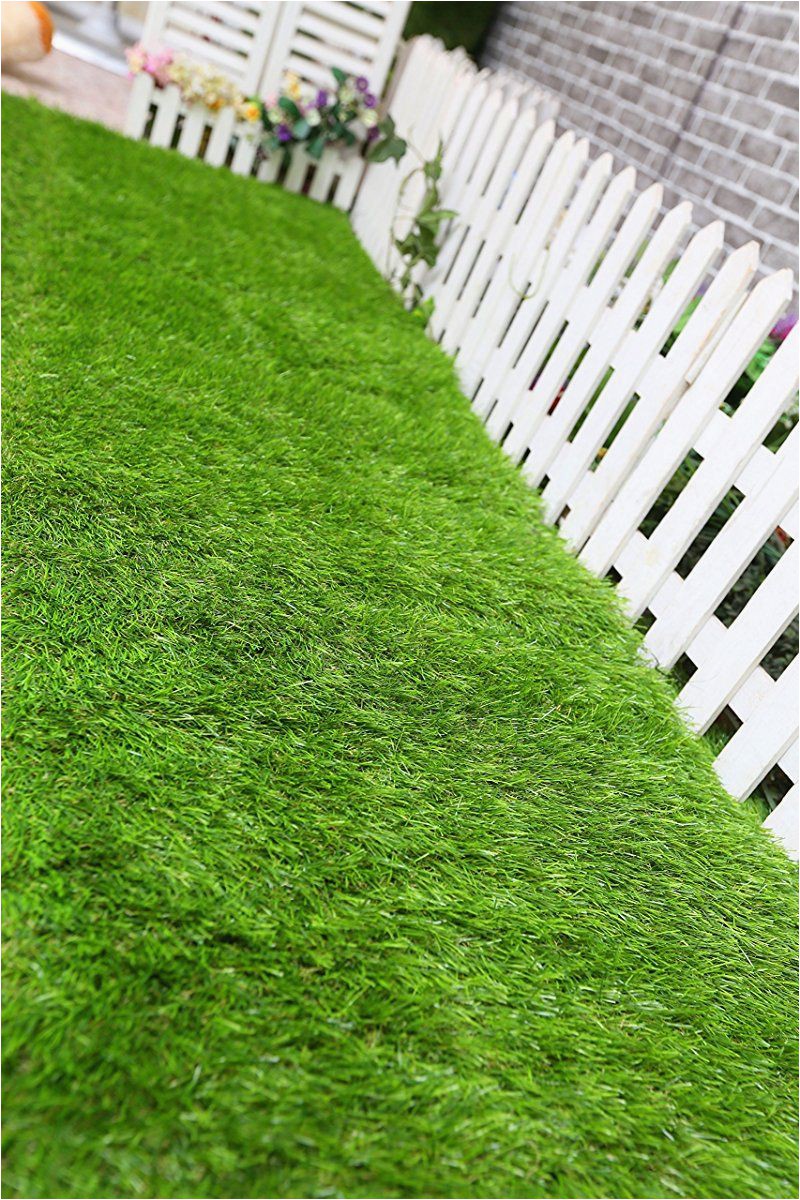 Indoor Outdoor Grass area Rug Qyh Artificial Grass Turf Lawn Indoor Outdoor 30mm Pile