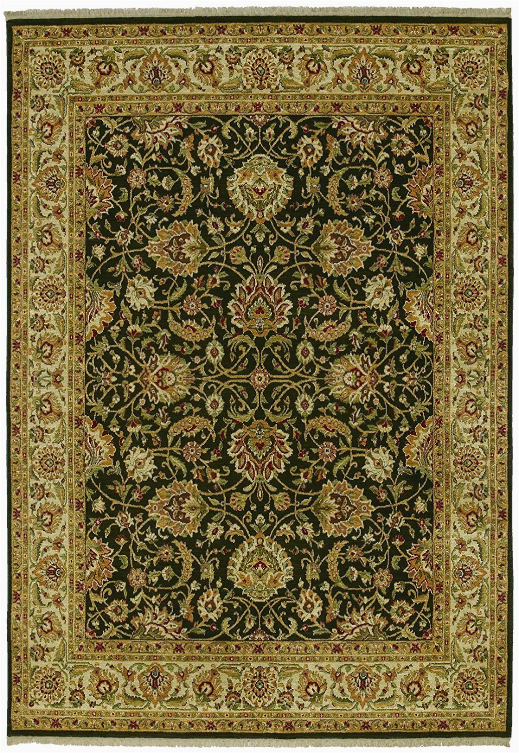 Kathy Ireland area Rugs by Shaw Shaw Living Kathy Ireland Home First Lady 9 Foot 6 Inch by 13 Foot 1 Inch Rug In Empress Garden Pattern Old Republic Black