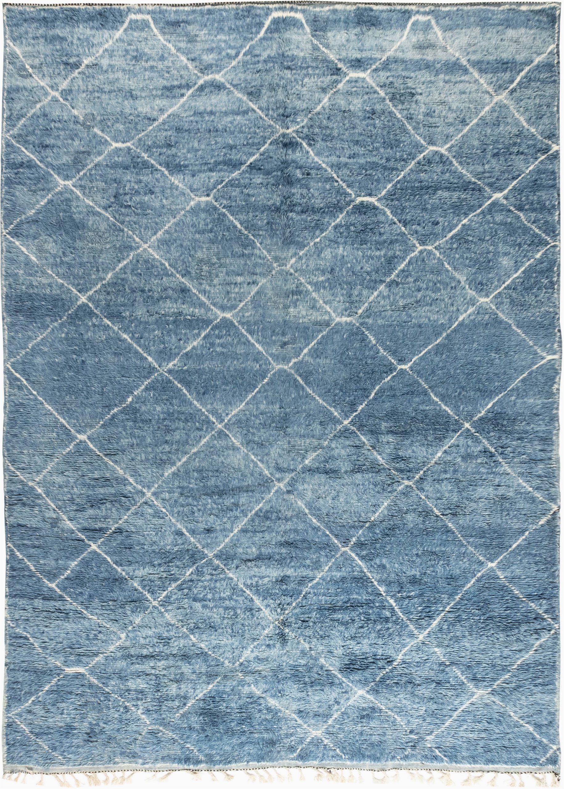 Large Blue Wool Rug Decorating with Blue area Rugs and Carpets by Dlb New York