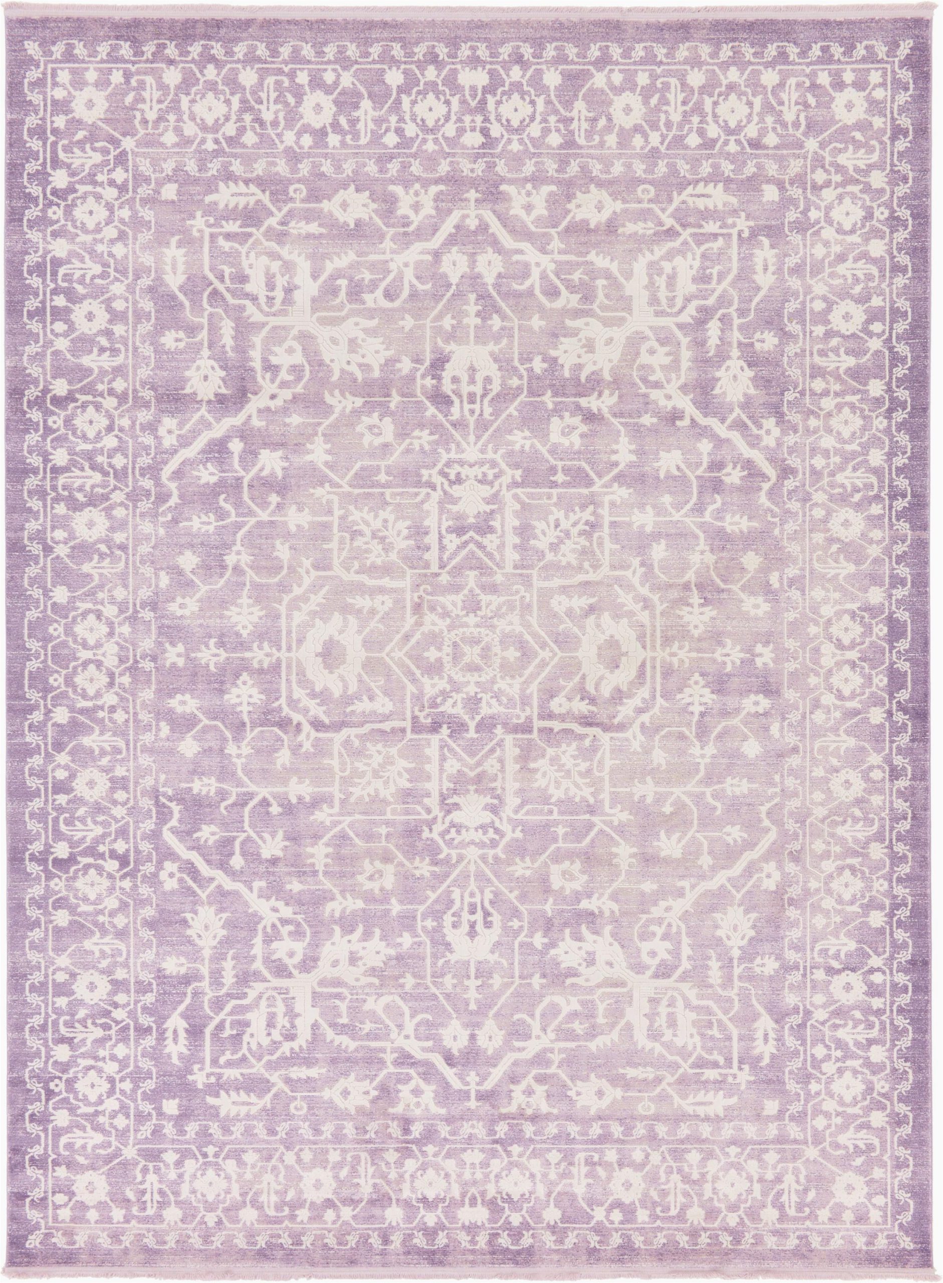Lavender and Gray area Rugs Purple 9 X 12 New Vintage Rug area Rugs