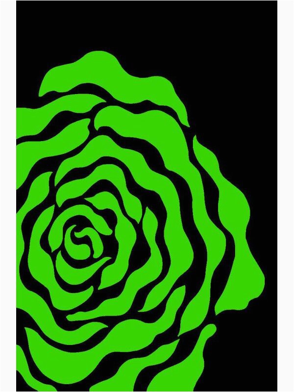 Lime Green and Black area Rug Floral Lime Green Black area Rug