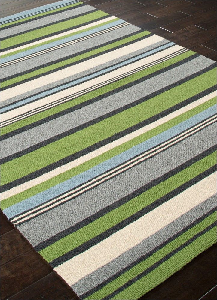 Lime Green and Black area Rug Lime Green and Blue Striped area Rug