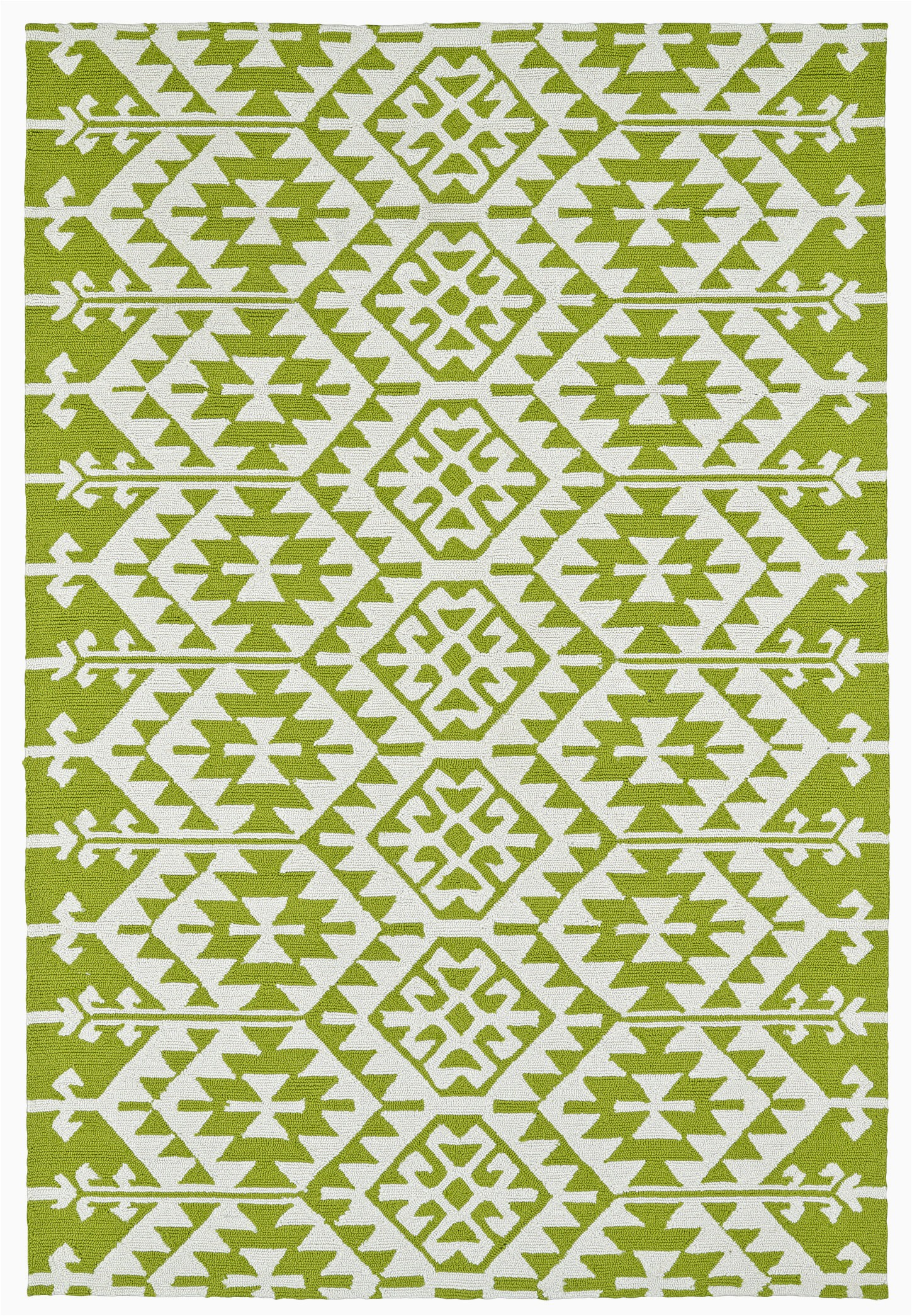 Lime Green and Black area Rug Lime Green Ivory Indoor Outdoor area Rug
