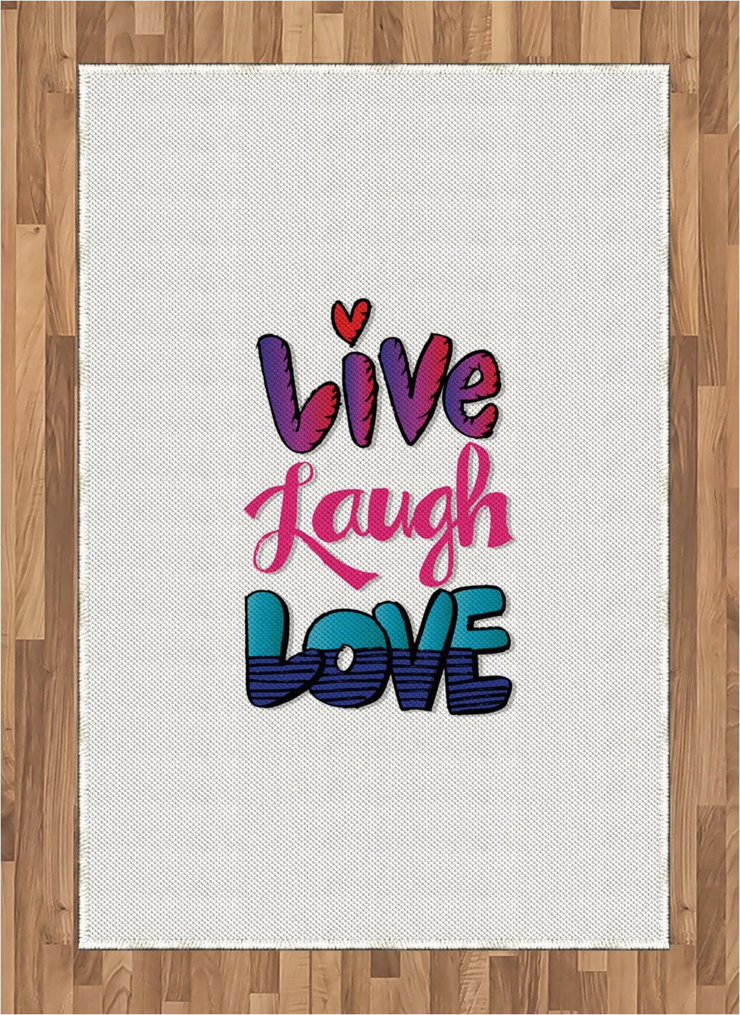Live Laugh Love area Rugs Amazon Ambesonne Live Laugh Love area Rug Vintage