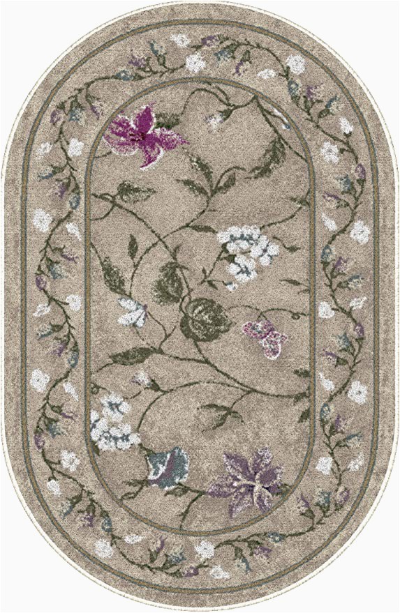 Living Room area Rugs Amazon Brumlow Mills butterfly Floral area Rug for Kitchen Living Room or Home Accent Carpet 20"x34" Opal