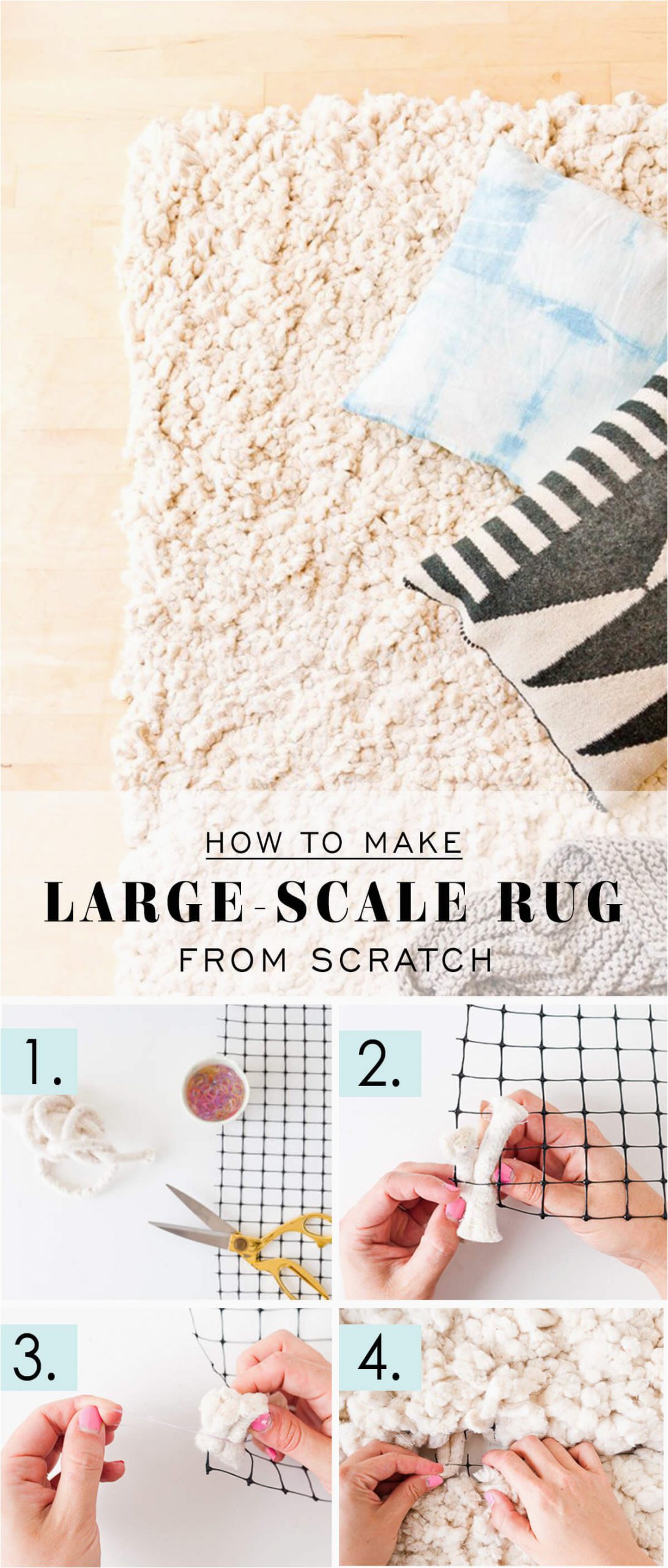 Make Your Own area Rug 38 Best Diy Rug Ideas and Designs for 2020