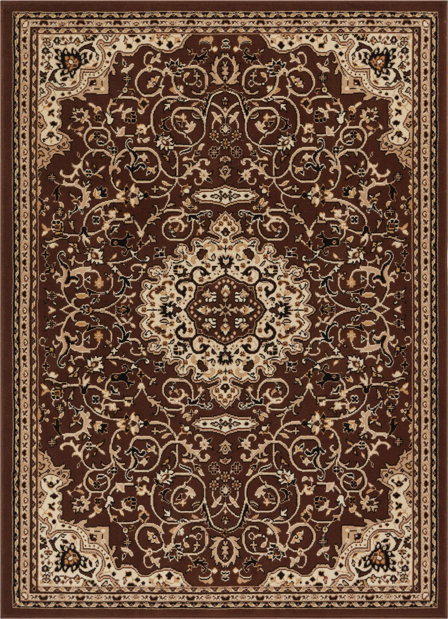 Mcelrath Blue Brown area Rug isfahan Brown Traditional Rug In 2020