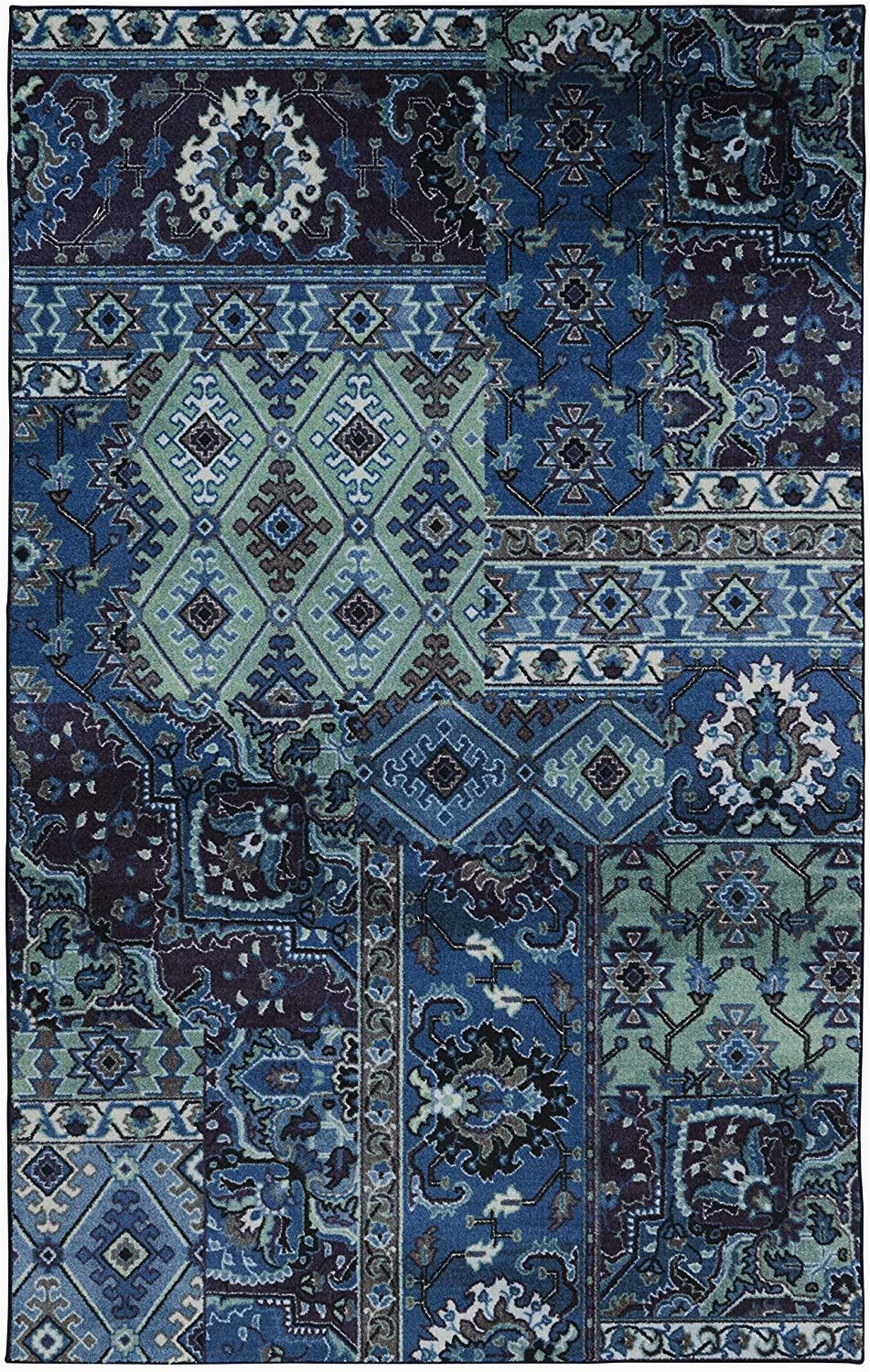 Mohawk 8 X 10 area Rugs Mohawk Home Odell Navy area Rug 8 X10