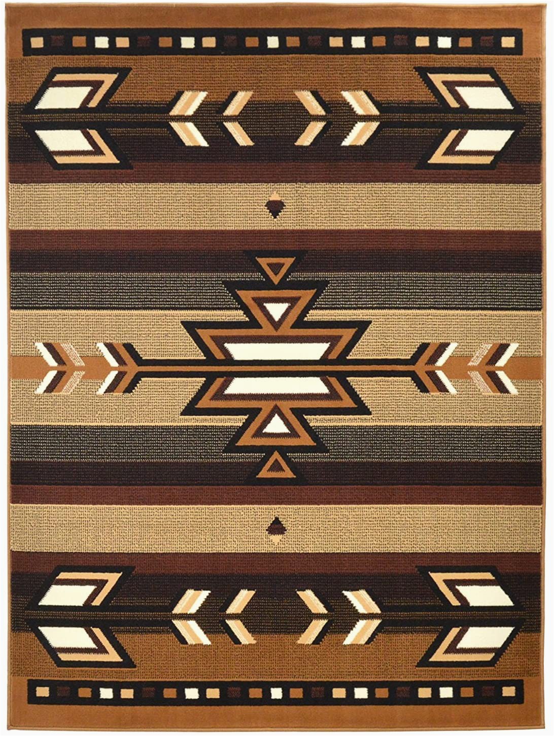 Native American Print area Rugs Rugs 4 Less Collection southwest Native American Indian area Rug Design In Beige Berber Sw1 8 X10