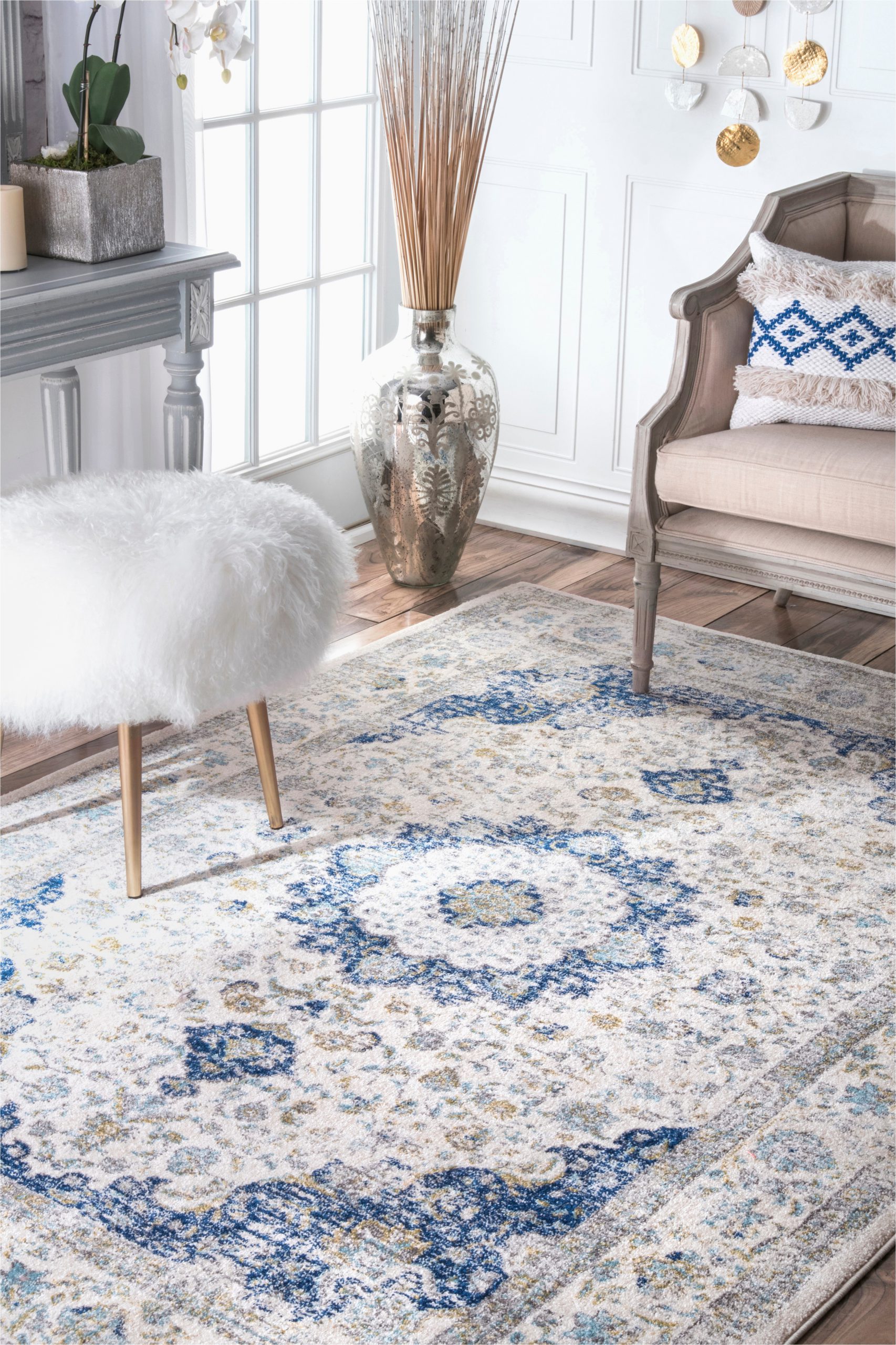 Nuloom Verona Blue area Rug Nuloom Verona area Rug