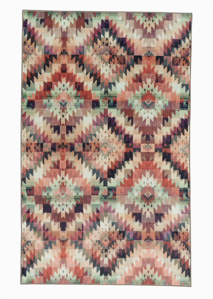 Olive Green area Rug Walmart Mohawk Prismatic area Rug Z0024 A514 Coral Olive Green Dimensional Colorful 5 X 8 Rectangle Walmart