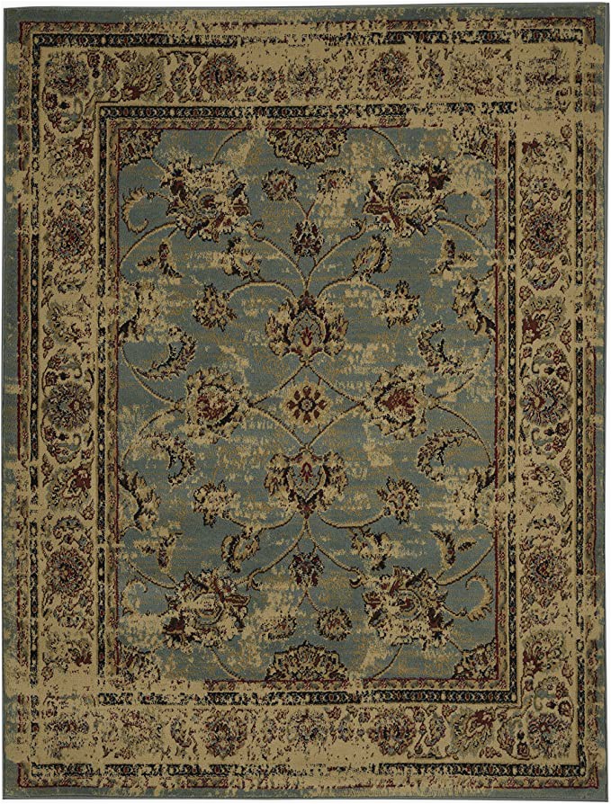 Ottomanson Royal Collection area Rug Ottomanson Royal Collection Distressed oriental Floral