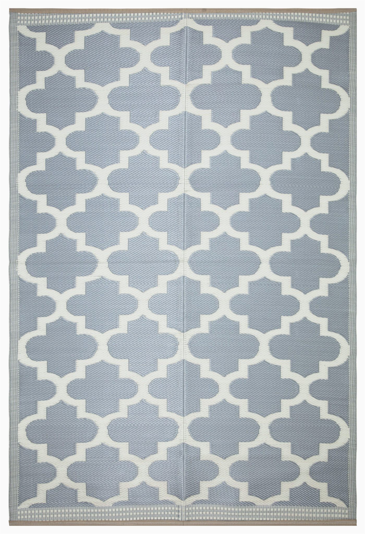 Plastic Cover for area Rug Lightweight Indoor Outdoor Reversible Plastic area Rug Trellis Grey & White – Beverly Rug