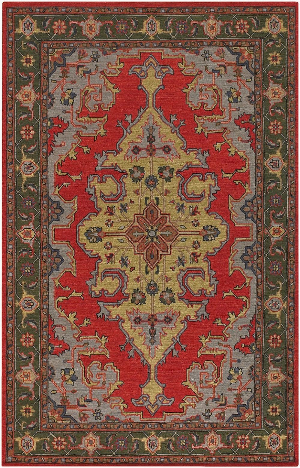 Red and Brown area Rugs Walmart European Pooja Collection area Rug In Red Brown and Rectangle Shape