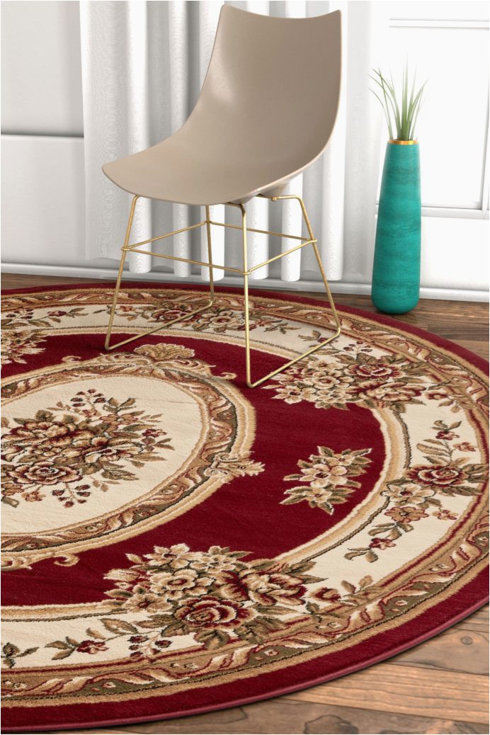 Red and Brown area Rugs Walmart Furnishmuplace Traditional Rectangle Round area Rugs Walmart