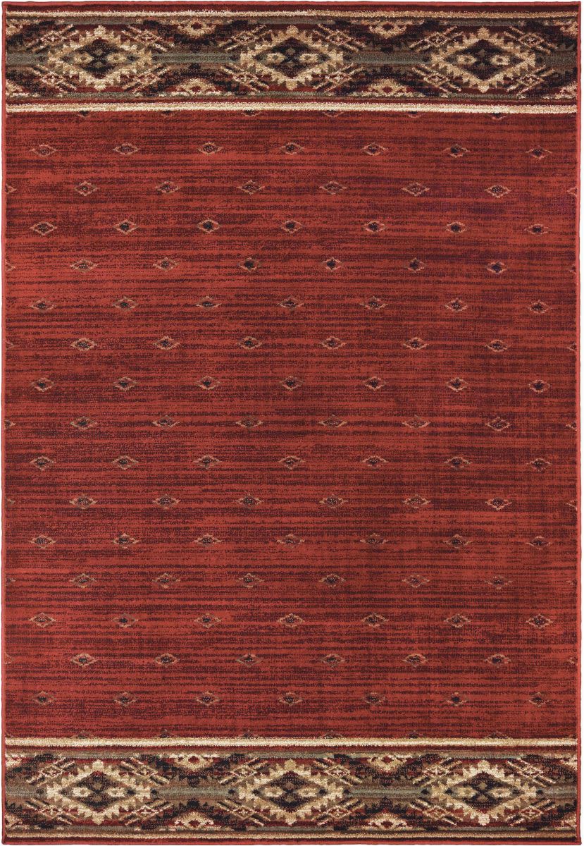 Red Black and Gold area Rugs oriental Weavers Woodlands 9652c Red Gold area Rug