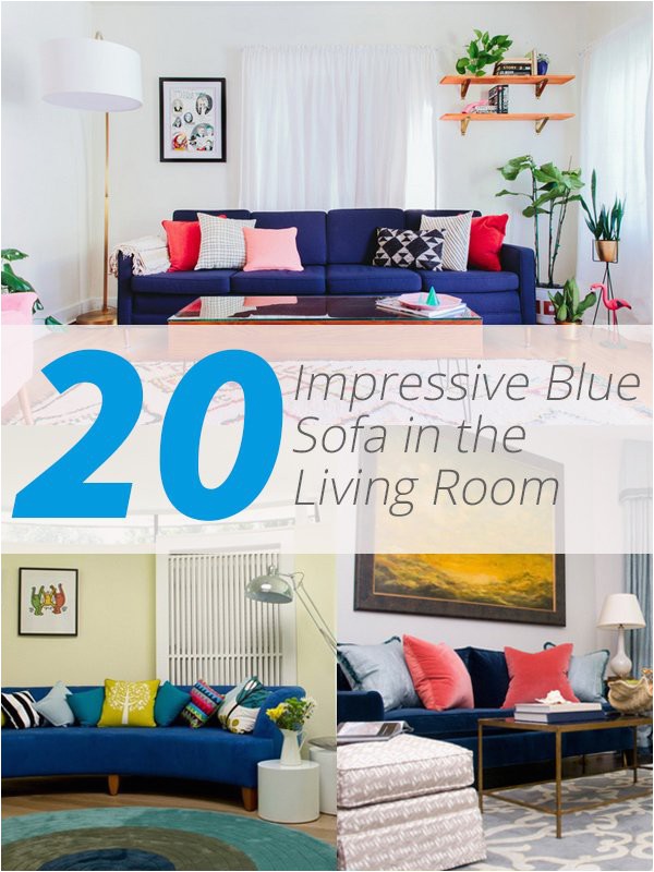 Rugs that Go with Blue Couch 20 Impressive Blue sofa In the Living Room