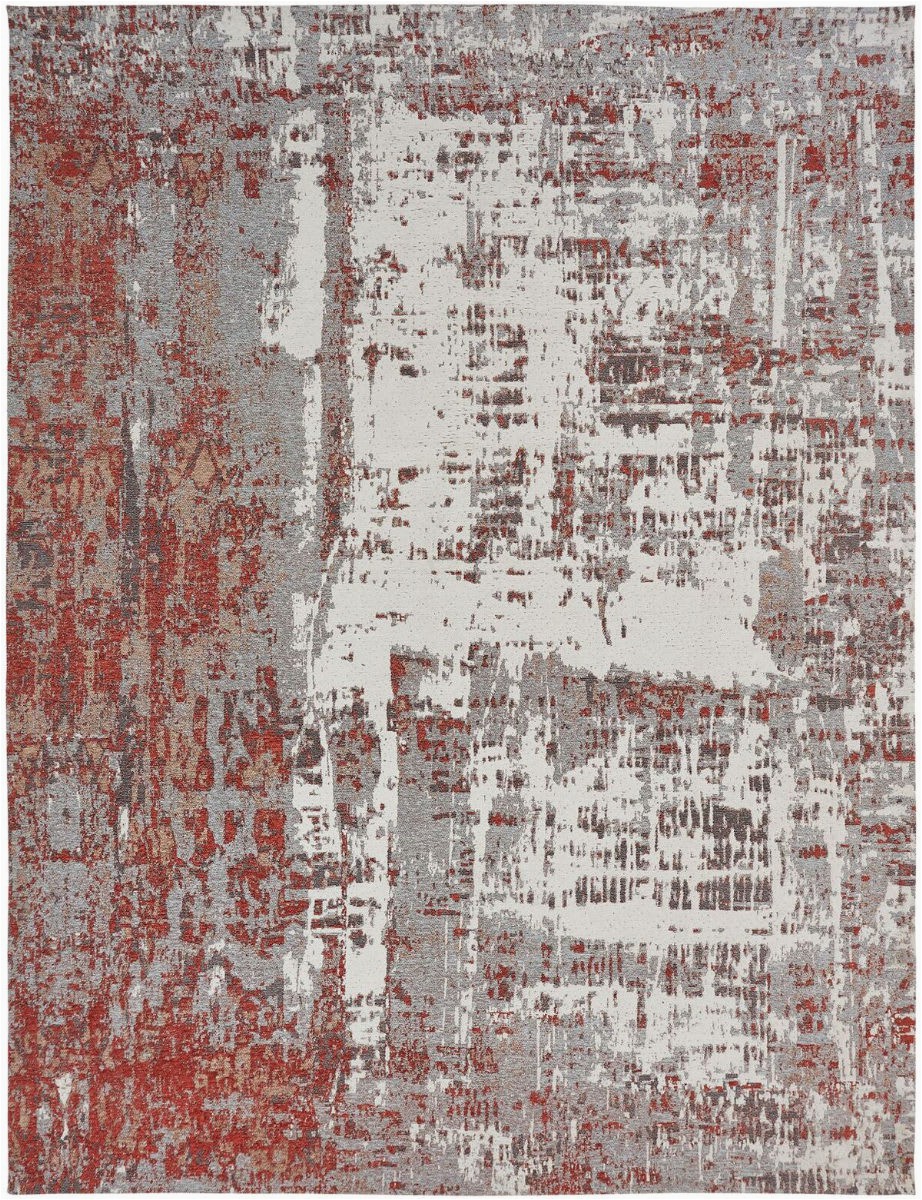 Rust and Gray area Rug Kalaty Jardin Jr 643 Rust Grey area Rug