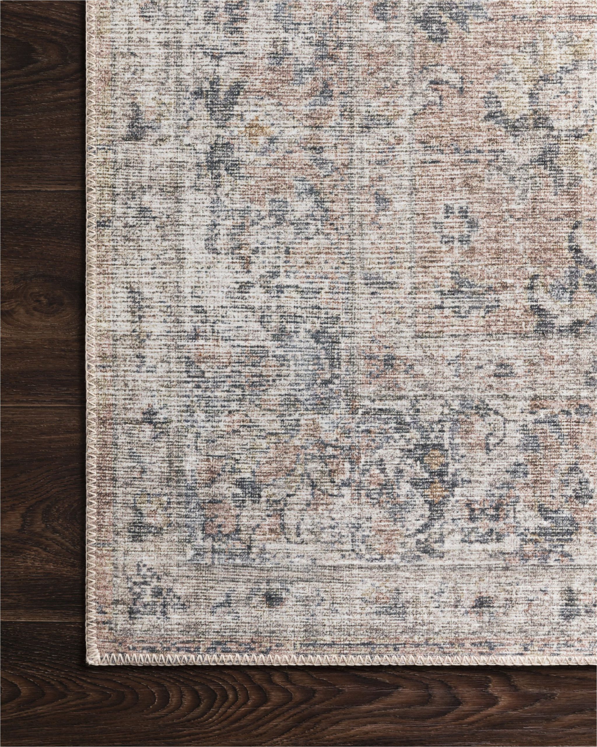 Skye Blush Gray area Rug Skye Maybelle Rug Color Blush Gray Size 7 6" X 9 6" In