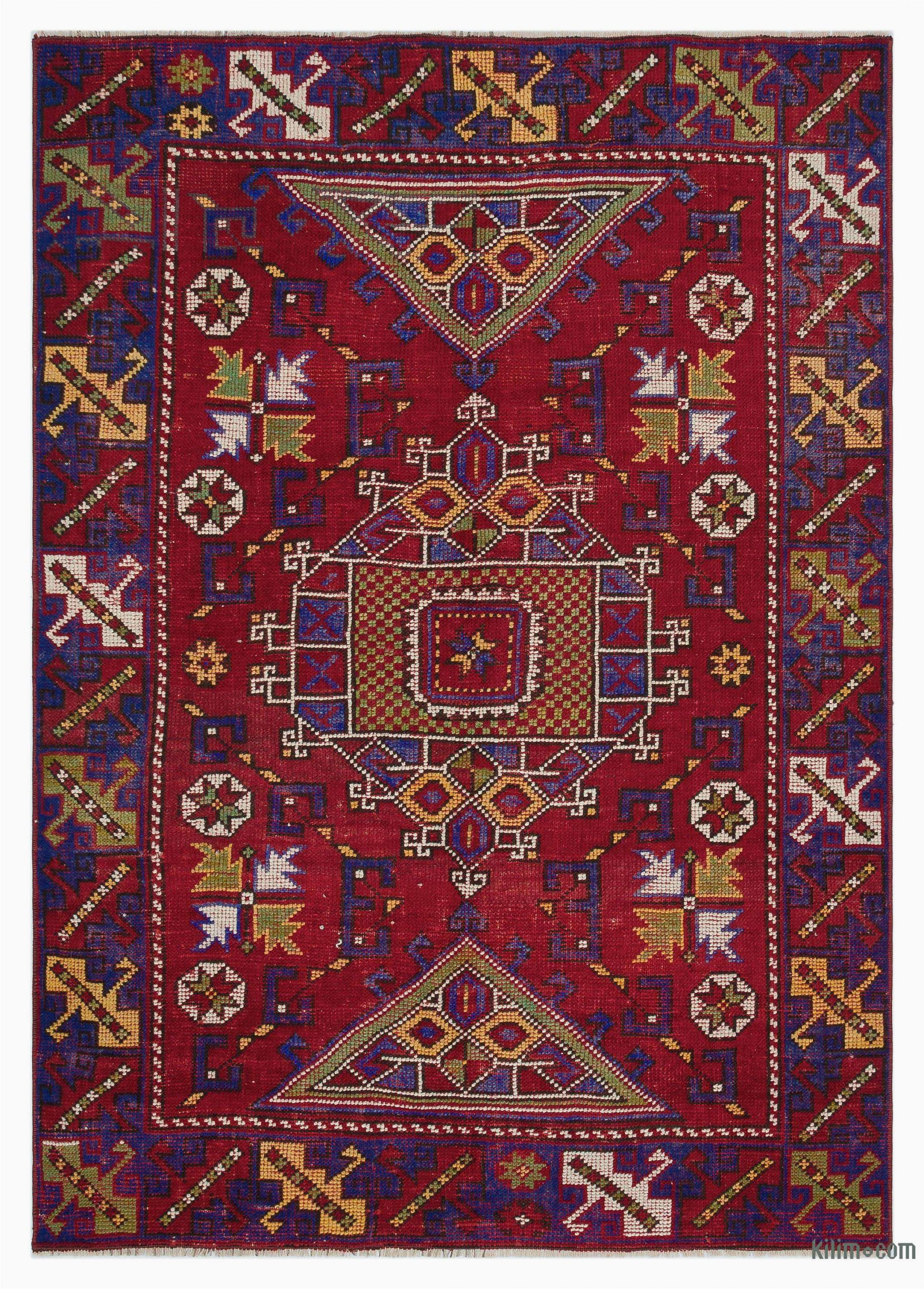 10 by 20 area Rugs Turkish Vintage area Rug 4 2" X 5 10" 50 In X 70 In