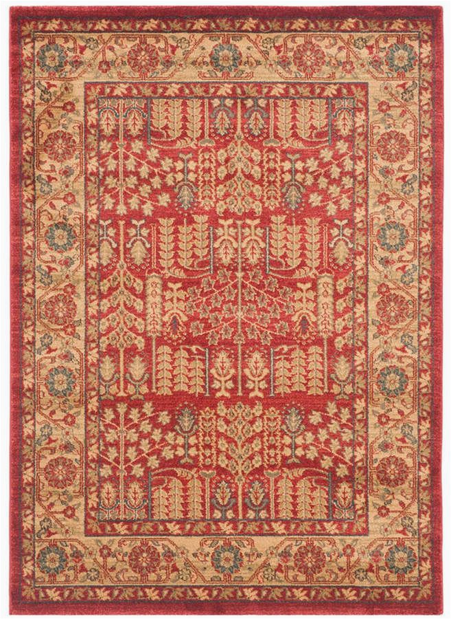 11 by 14 area Rugs Safavieh Mahal Red and Natural 10 X 14 area Rug & Reviews