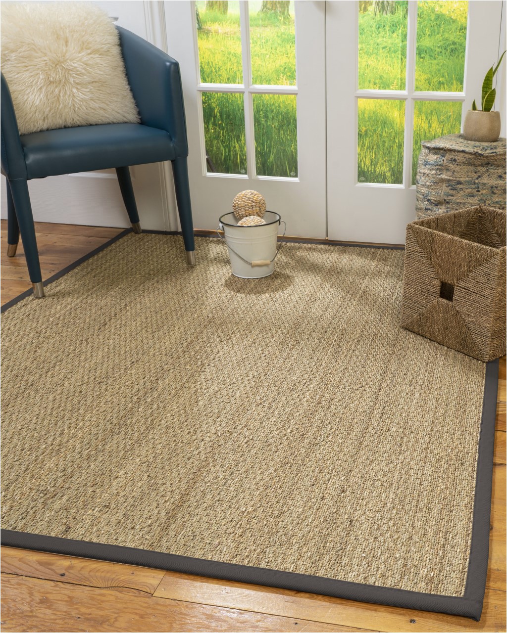 12 by 18 area Rugs Natural area Rugs Half Panama Custom Seagrass Rug 12 X 18 Yx Border