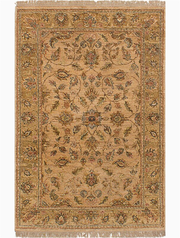 4×6 Non Skid area Rug E Of A Kind Eirwen Hand Knotted Brown 4 X 6 3" Wool area Rug