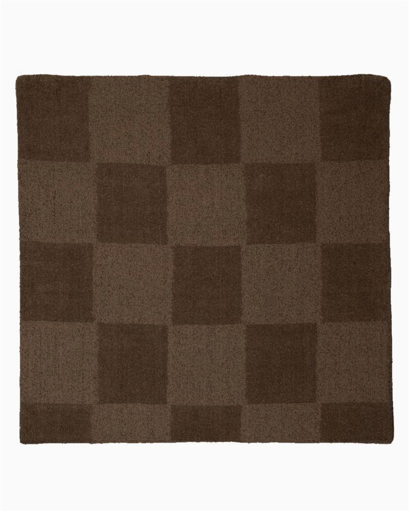 5 Ft Square area Rugs Moonwalk Brown 5 Ft X 5 Ft Indoor Textured Square area Rug