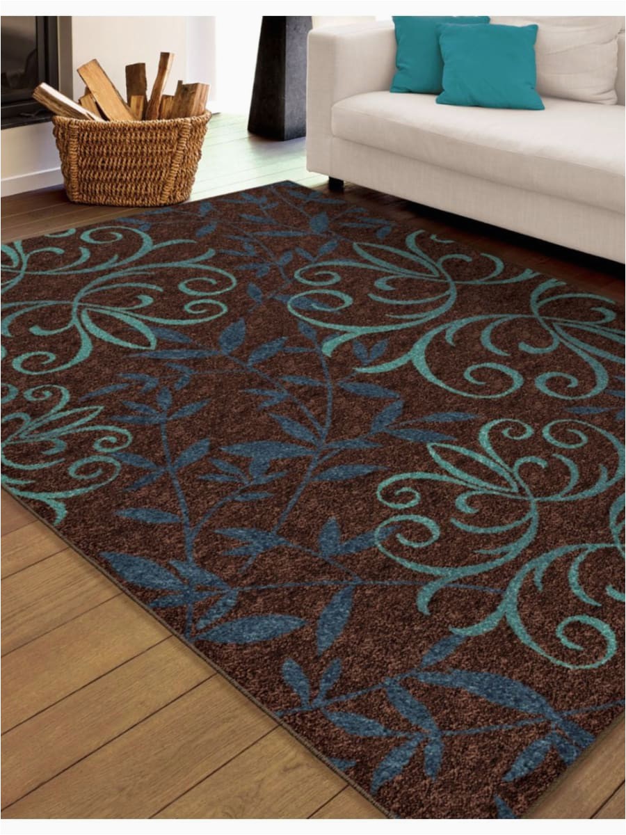 63 X 90 area Rug Home Outfitters Voyager 63 Inch X 90 Inch Brown area Rug
