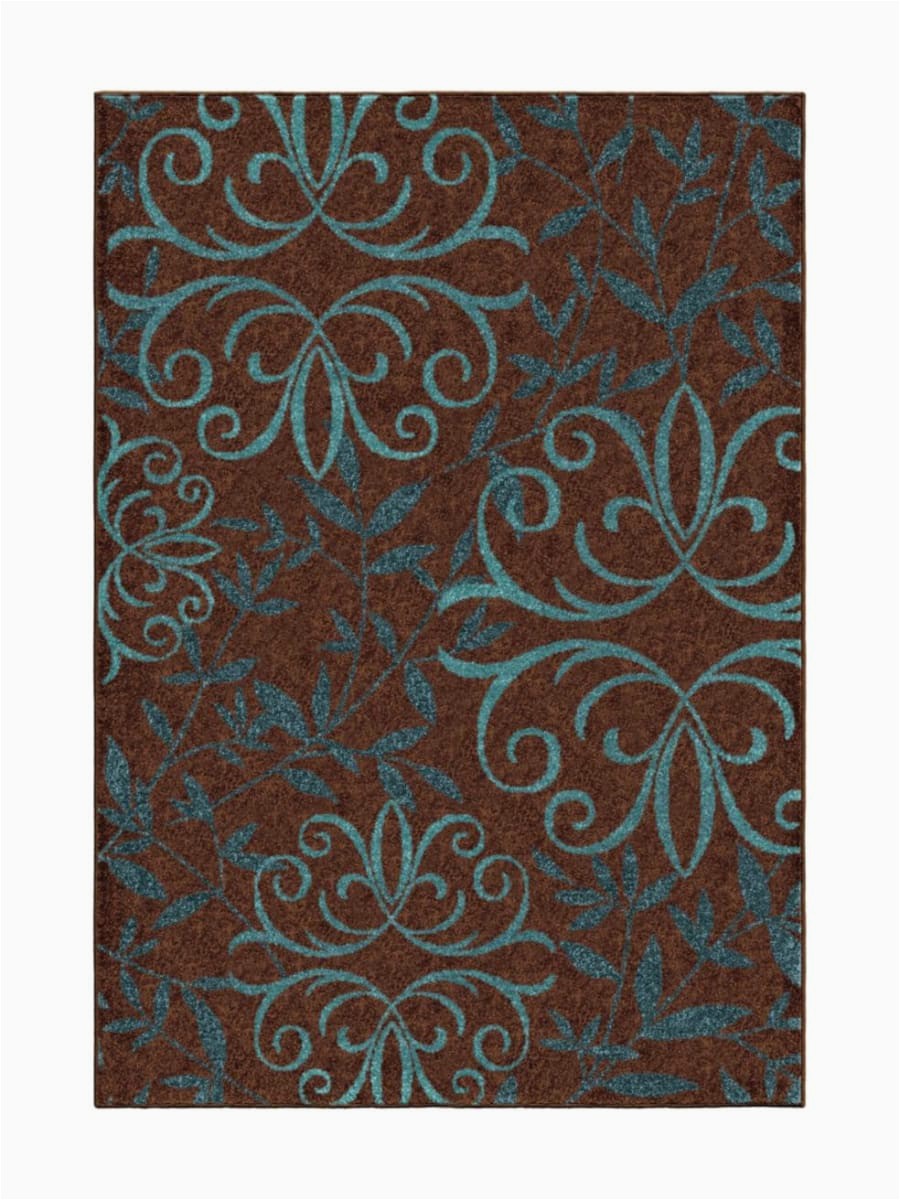 63 X 90 area Rug Home Outfitters Voyager 63 Inch X 90 Inch Brown area Rug