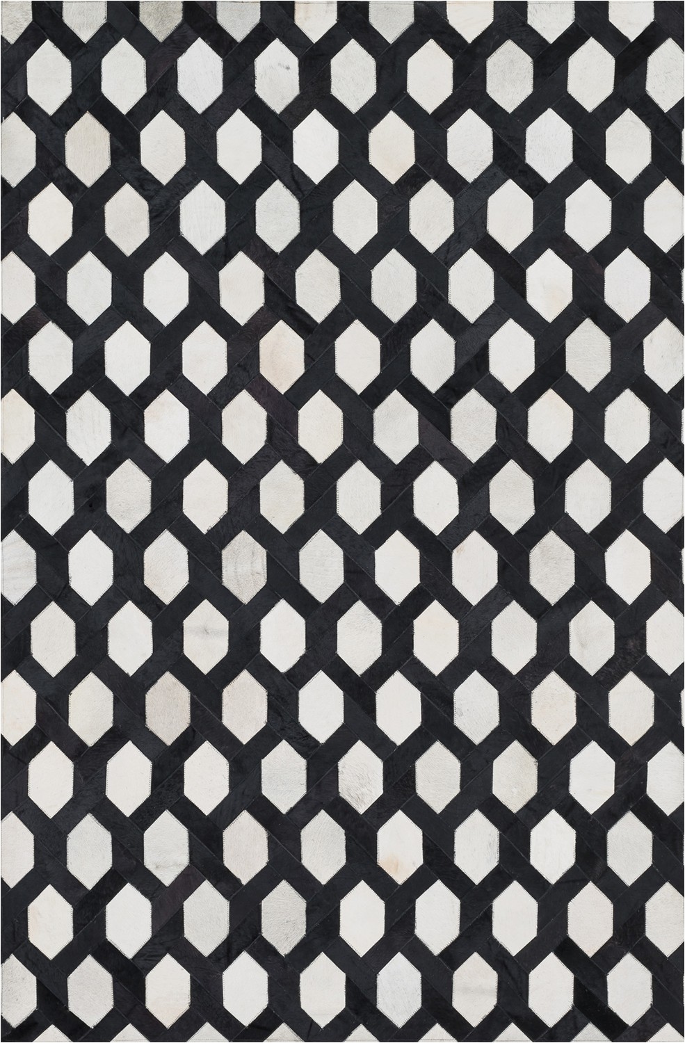 6×9 Black and White area Rug Black and White Rug Modernrugs