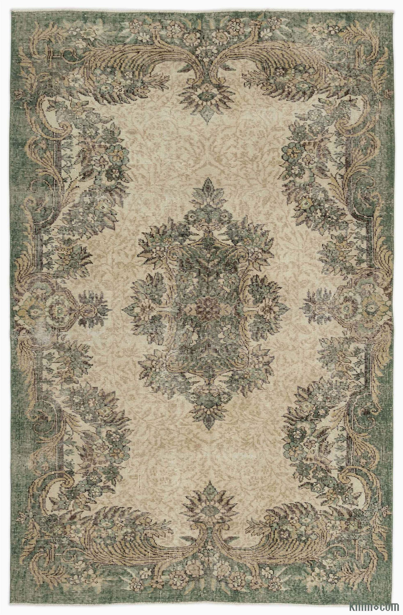 8 by 7 area Rugs Turkish Vintage area Rug 5 8" X 8 7" 68 In X 103 In
