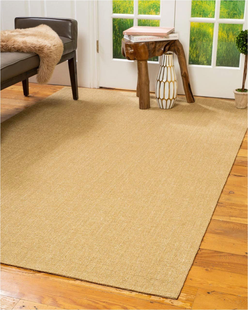 8 X 10 Natural Fiber area Rugs Natural area Rugs Sisal Rug Tribeca Collection Earth Friendly Natural Fiber Sisal Rug Beige 6 X 9