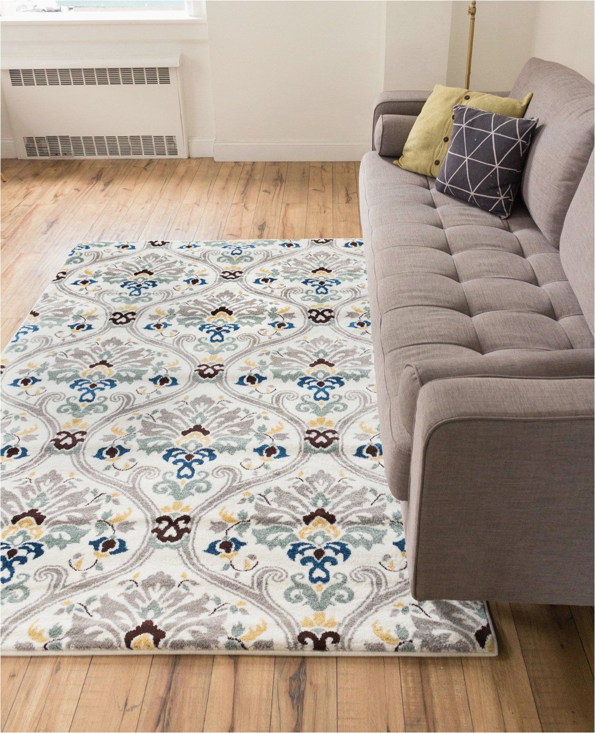 8×10 Blue and Brown area Rugs Robot Check