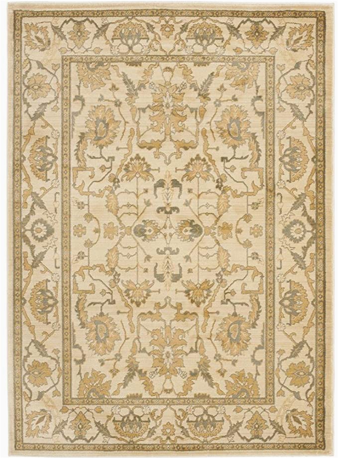 9×12 area Rugs Under $150 Safavieh Heirloom Collection Hlm1666 2520 Traditional Vintage Brown and Gold area Rug 4 X 5 7"