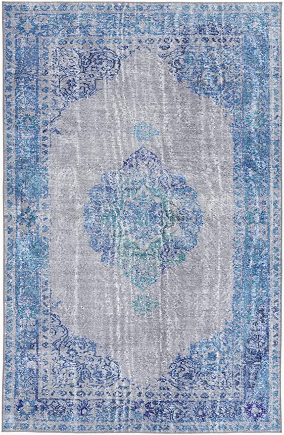 Amazon 2 X 3 area Rugs Amazon Kaleen area Rug 2 X 3 Blue Furniture & Decor