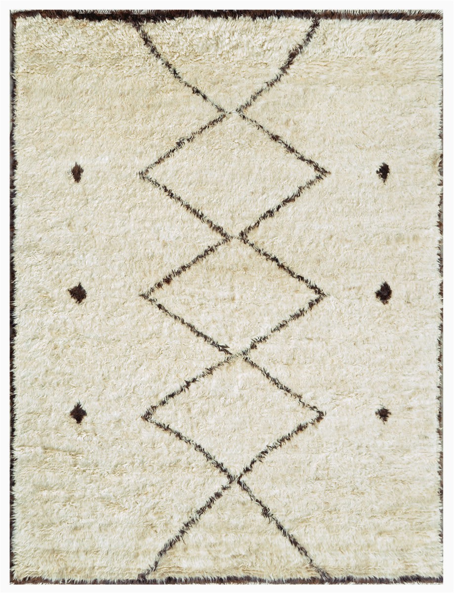 Beige and Brown area Rugs Famous Maker Moroccan Psl 02 3 Beige Brown area Rug