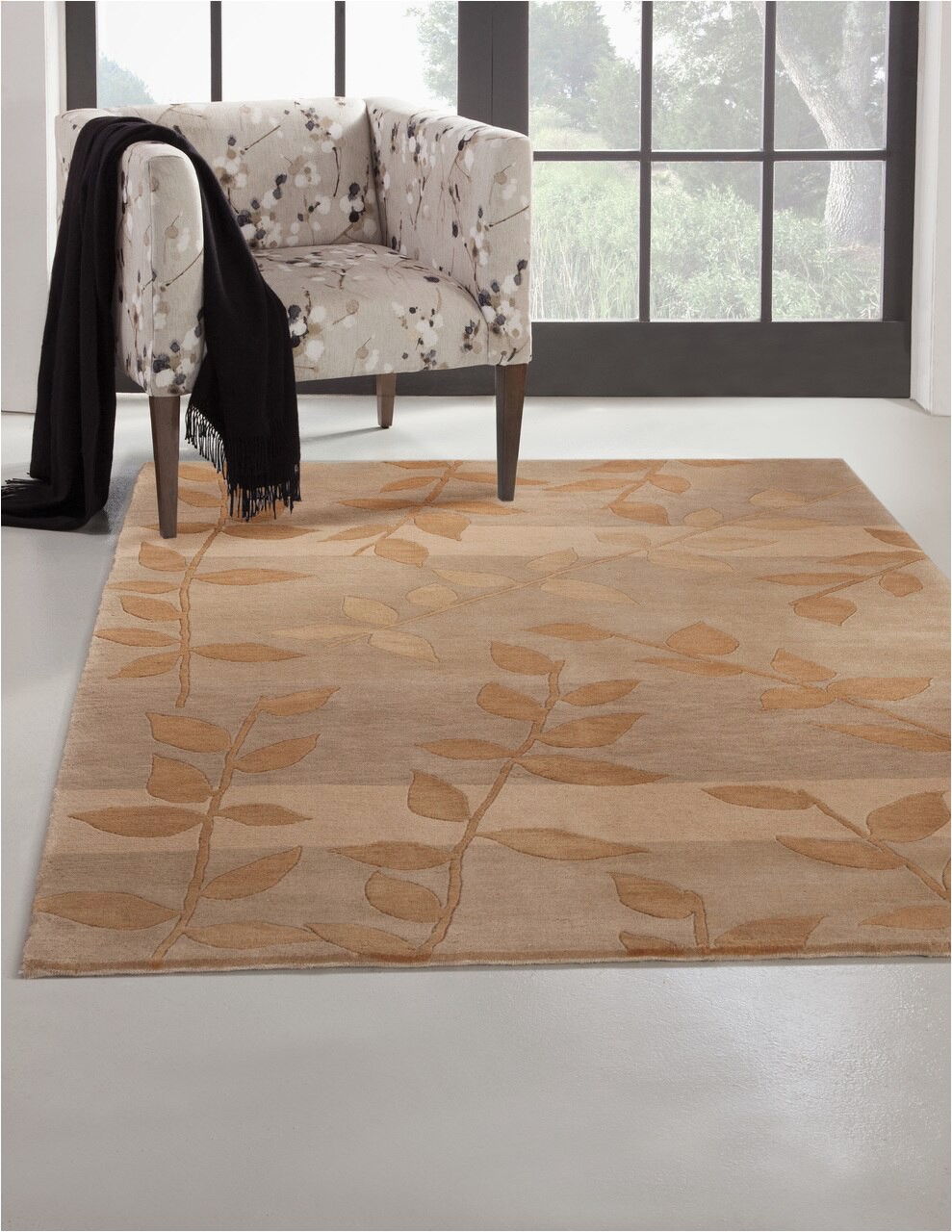 Beige and Gold area Rugs Abacasa aspen 5032 Hand Knotted Transitional Abacasa aspen Tan Beige Gold area Rug 5 3 X 7 6 5 X 8 Rectangle area Rug