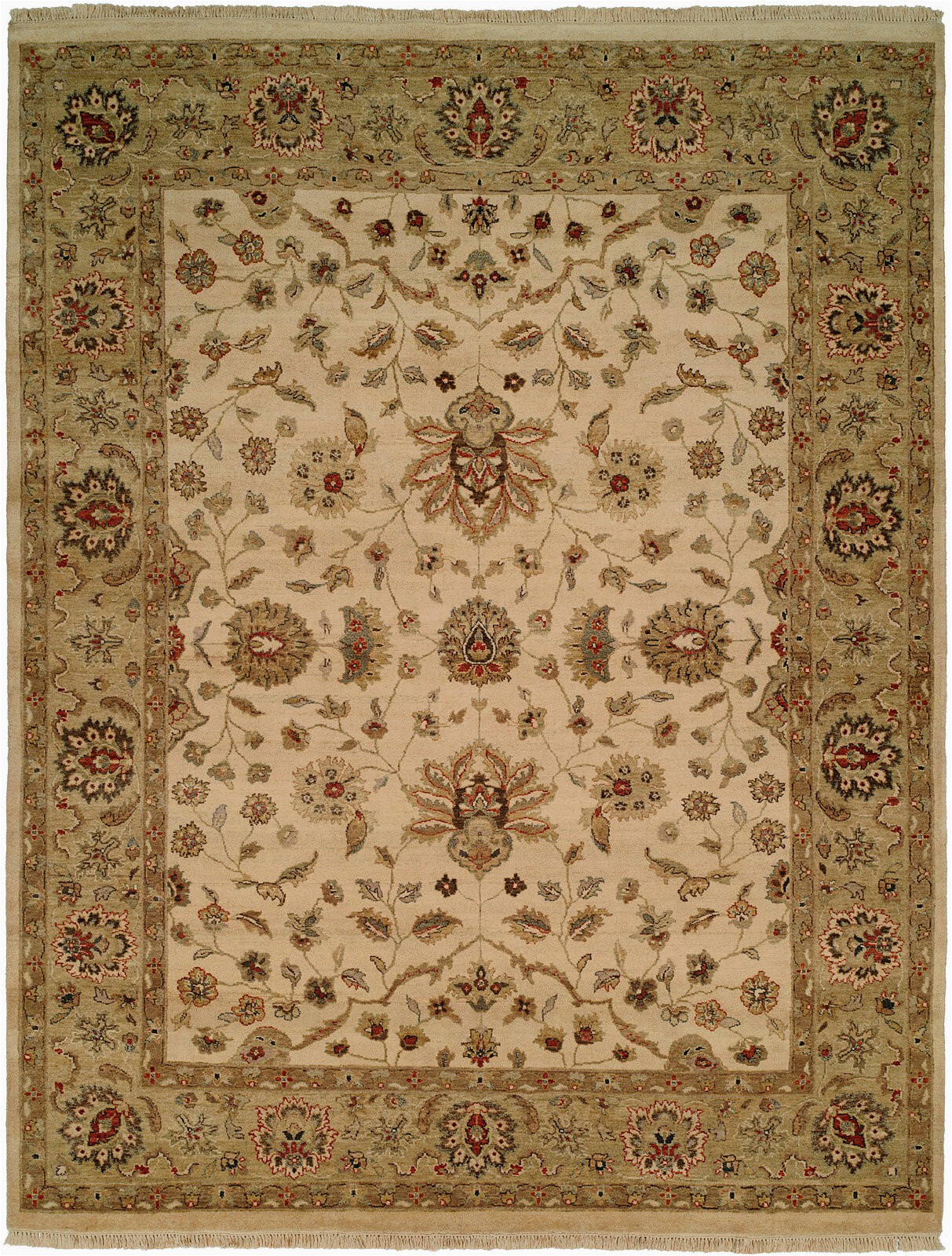 Beige and Gold area Rugs oriental Hand Knotted Wool Beige Gold area Rug