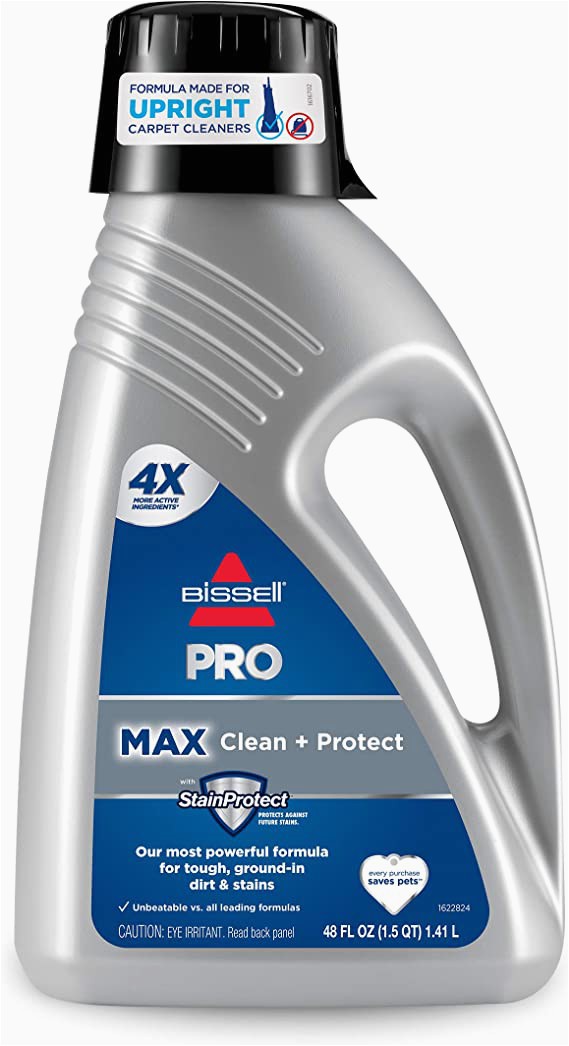 Bissell area Rug Cleaning formula Bissell 78h63 Deep Clean Pro 4x Deep Cleaning Concentrated Carpet Shampoo 48 Ounces Silver