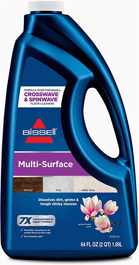 Bissell area Rug Cleaning formula Bissell Multisurface Floor Cleaning formula Crosswave and Spinwave 64 Oz 64 Fl Oz