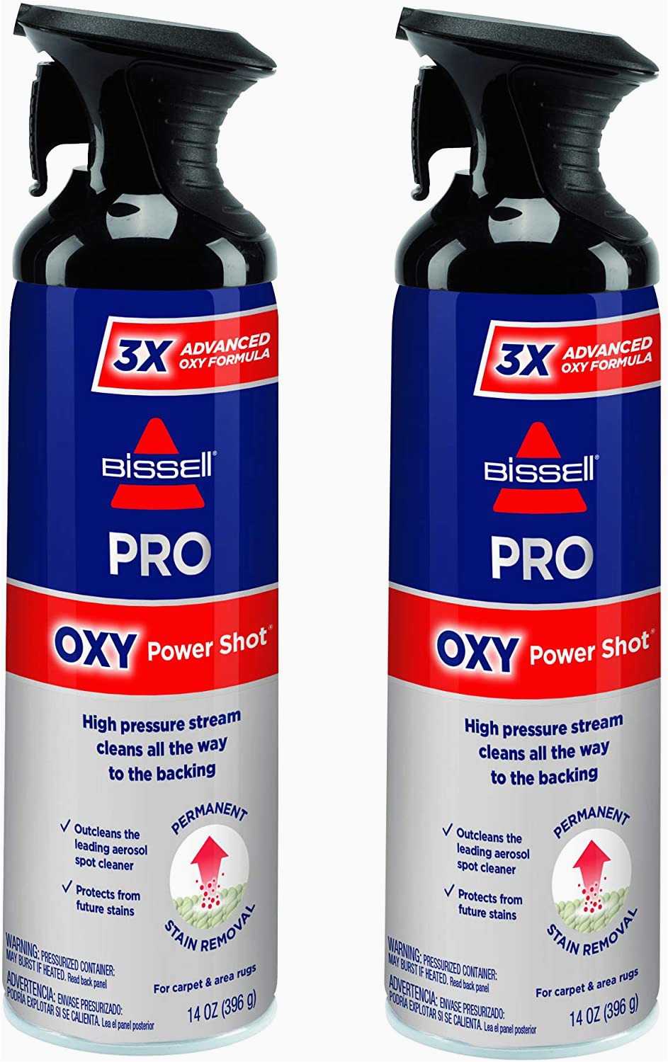 Bissell Pro Carpet and area Rug Stain Remover Bissell Professional Power Shot Oxy Carpet Spot 14 Ounces Pack Of 2 95c9l Stain Remover 14oz None 28 Fl Oz