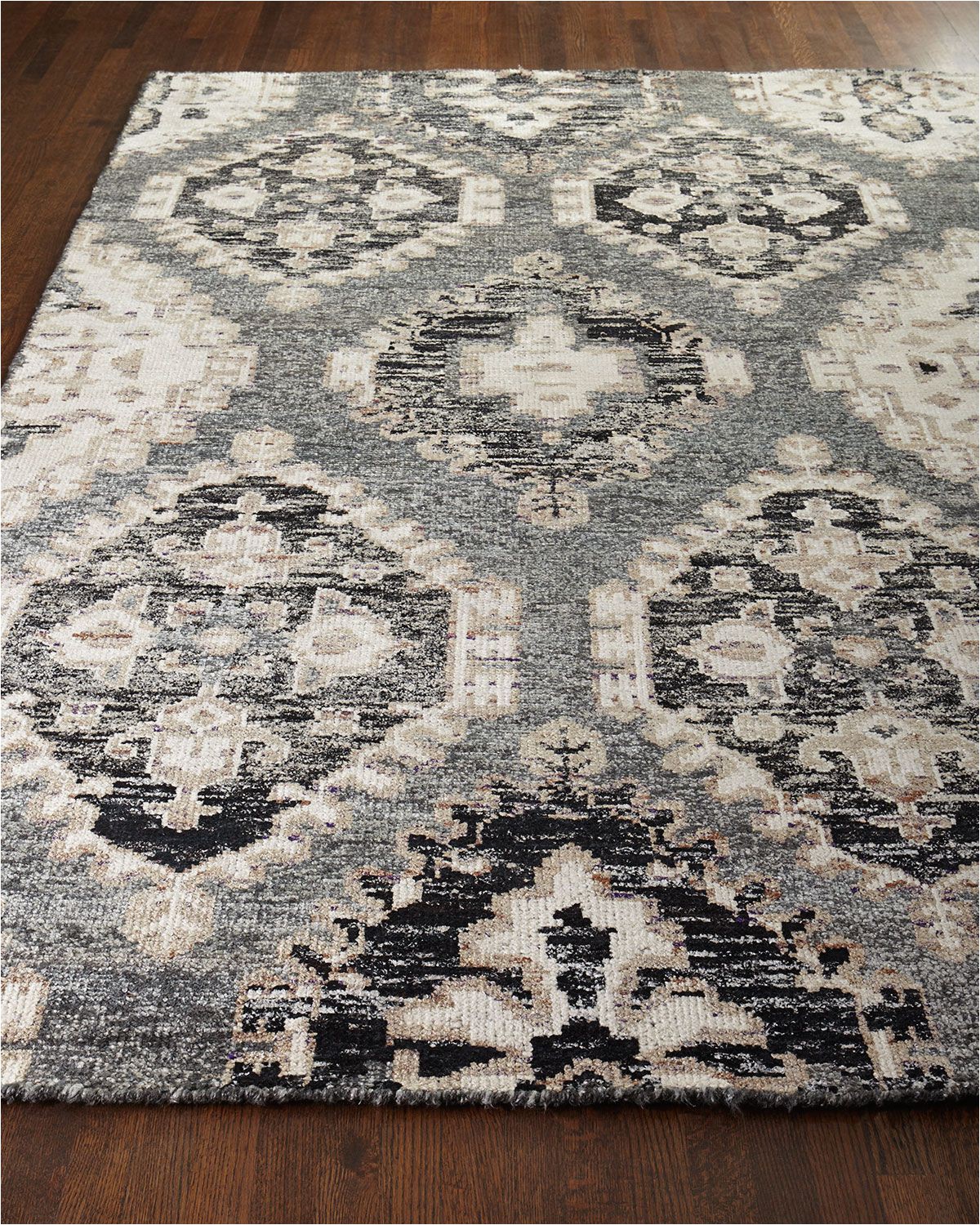 Black Gray and Tan area Rugs Cayenne Rug 4 X 6