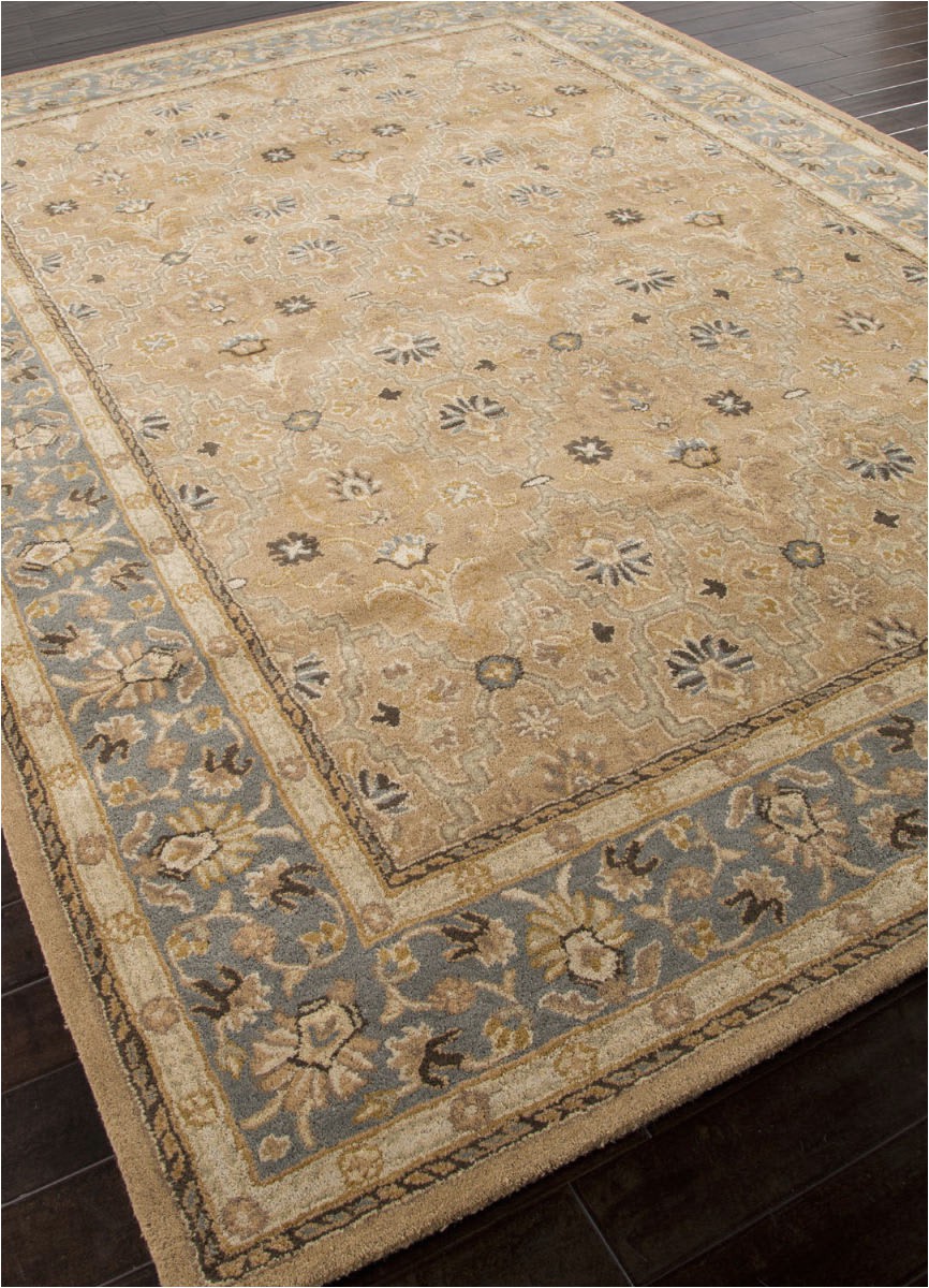 Brown Blue Tan area Rug Addison and Banks Hand Tufted Abr0577 Tan Blue area Rug Clearance