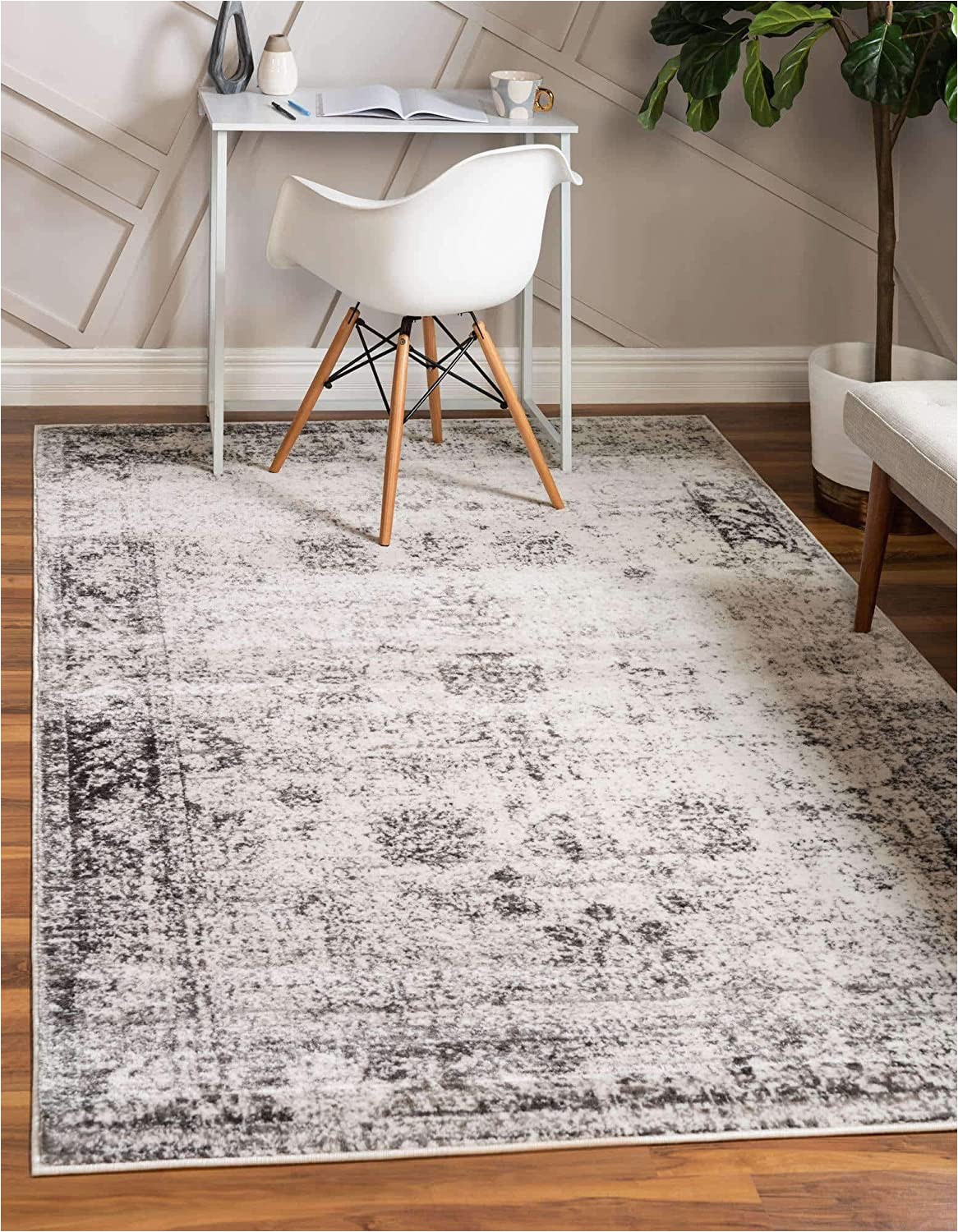 Buy now Pay Later area Rugs Unique Loom sofia Traditional area Rug 5 0 X 8 0 Gray